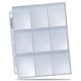 Ultra Pro: Pages - 9-Pocket - Secure Page - Premium Series - Clear - Page