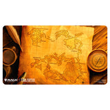Wooden map design with a compass and books on a white background