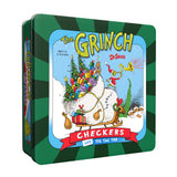 Board game box for 'The Grinch' featuring a festive design with a Grinch character and Christmas elements.