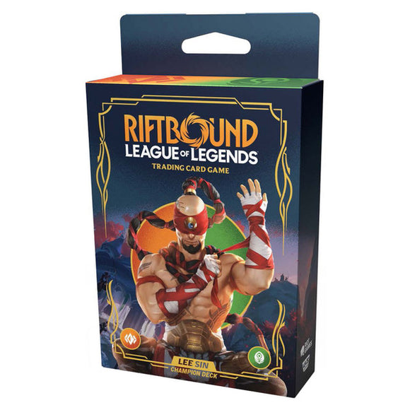 Riftbound: League of Legends TCG - Set One - Origins Champion Deck - Lee Sin