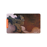 Mouse pad with robot design and 'Universus' branding on a white background