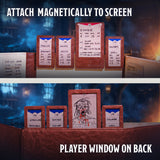 Ultimate Game Master Screen - Creature Trackers Brown