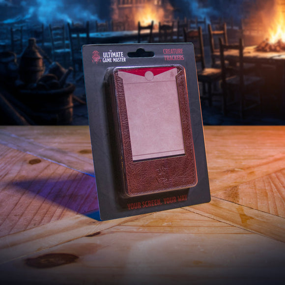 Ultimate Game Master Screen - Creature Trackers Brown