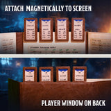 Ultimate Game Master Screen - Initiative Trackers Black