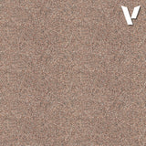 Close-up of brown textured material with a visible brand logo in the corner.