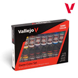 Vallejo Game Color set packaging with multiple bottles on a white background