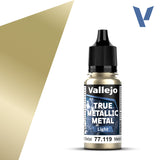 Vallejo True Metallic Metal: Aged Metal - Light (18 ml)