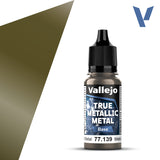Vallejo True Metallic Metal: Aged Metal - Base (18 ml)