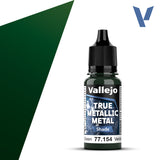 Vallejo True Metallic Metal: Dusken Green - Shade (18 ml)