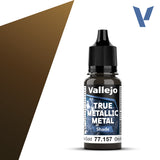 Vallejo True Metallic Metal: Arcane Gold - Shade (18 ml)
