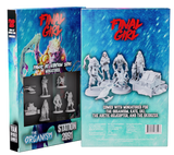 Boxed set of 'Final Girl' miniatures with figures and text on a blue background