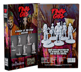 Boxed set of 'Final Girl' miniatures with colorful packaging and character illustrations.
