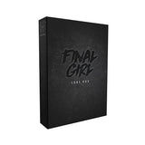 Black box with 'FINAL GIRL' text on a white background