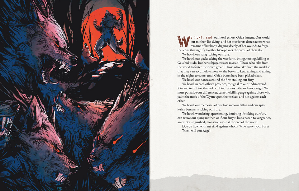 Werewolf: the Apocalypse- 5th Edition Core Rulebook – Little Shop