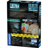 Board game box for 'Exit: The Sinister Mansion' by Kosmos on a white background