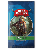 Hero Realms Ranger character pack with a blue border and character illustration.