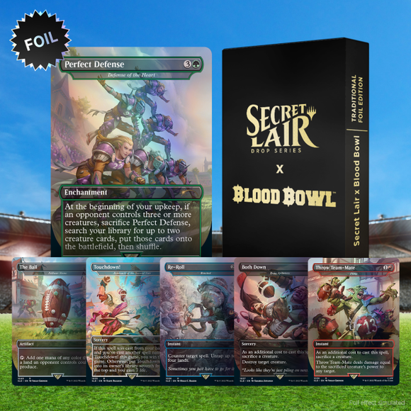 Magic: the Gathering - Secret Lair X Blood Bowl Foil Edition