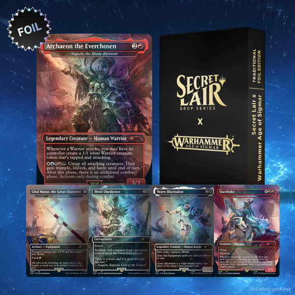 Magic: the Gathering - Secret Lair X Warhammer Age of Sigmar Foil Edition