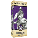 Malifaux Crookskins box with purple and beige design