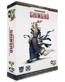 Box for 'Shinshó' from Wyrd Games with character illustration on a white background
