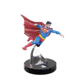 Superman figurine on a white background