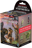 Dungeons & Dragons miniatures packaging with characters and text on a white background