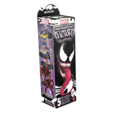 Marvel HeroClix Venom packaging with character illustrations on a white background