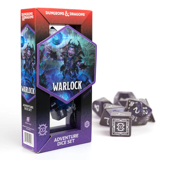 D&D: Adventure Dice Set - Warlock Purple