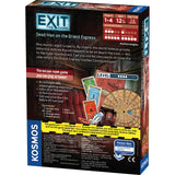 Board game box for 'Exit: The Game - Dead Man on the Orient Express' by Kosmos