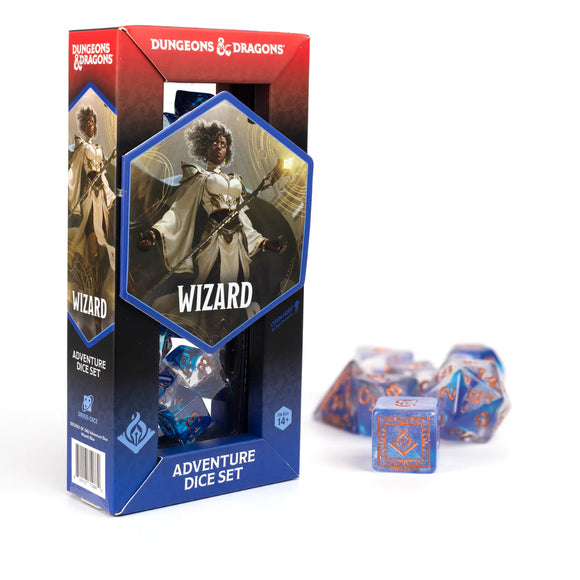 D&D: Adventure Dice Set - Wizard Blue