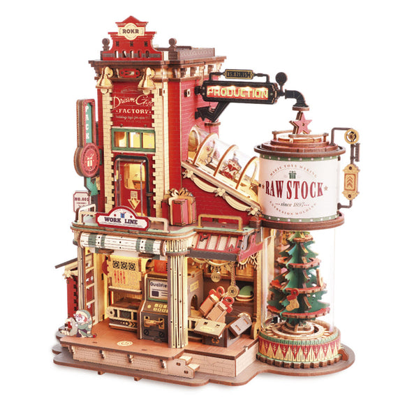 Wooden Puzzle: Dream Gift Factory Wooden Music Box