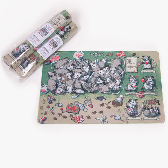 World of Trash: Opossums - Marsupial Madness Playmat