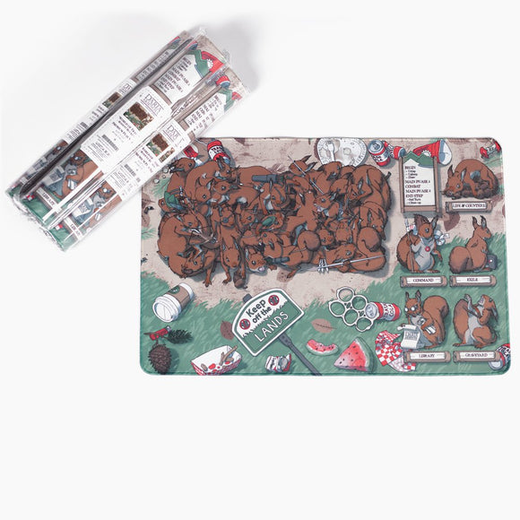 World of Trash: Squirrels - Rodent Ruckus Playmat