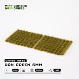 Gamers Grass Tufts: Dry Green 6mm- Small