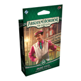 Arkham Horror The Card Game Andre Patel Investigator Deck packaging on a white background