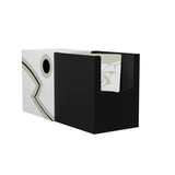 Dragon Shield Deck Box: Double Shell - White/Black