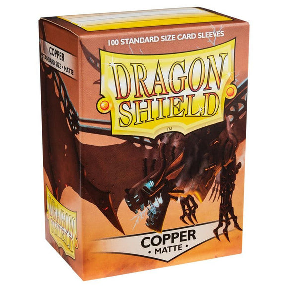 Dragon Shield Deck Protector Matte: Copper (100)