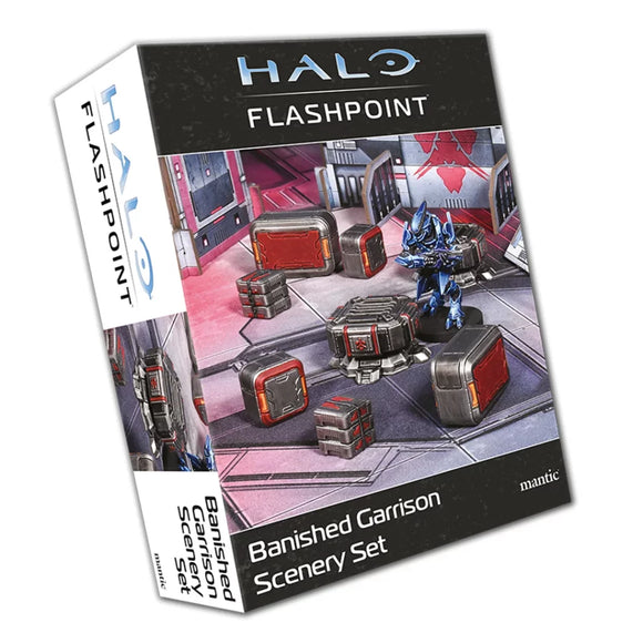 Halo Flashpoint game box with futuristic scenery and character on a white background