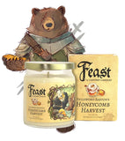 Cantrip Candles: Feast Edition - Sellsword Barton's Honeycomb Harvest