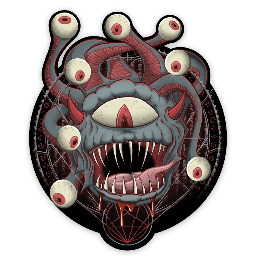Sticker: Beholder Waterproof Die Cut – Little Shop of Magic