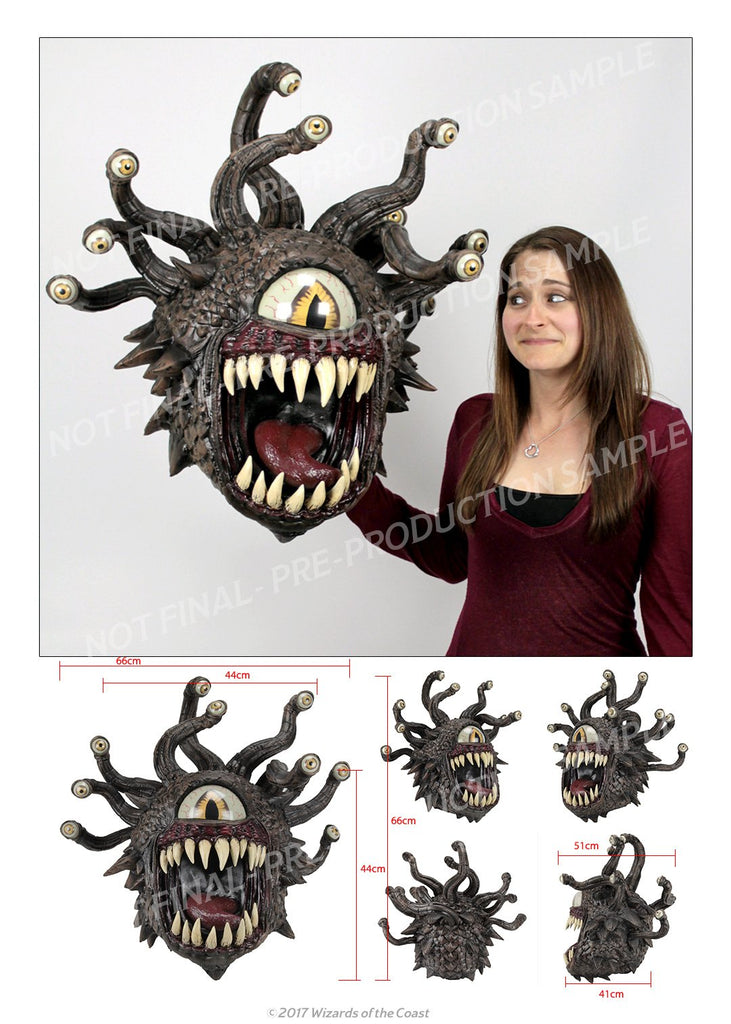 D&D Replicas of the Realms: Beholder Trophy Plaque – Little Shop of Magic