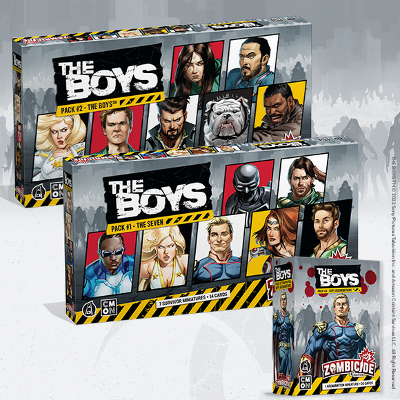 Zombicide: The Boys Character Packs Bundle