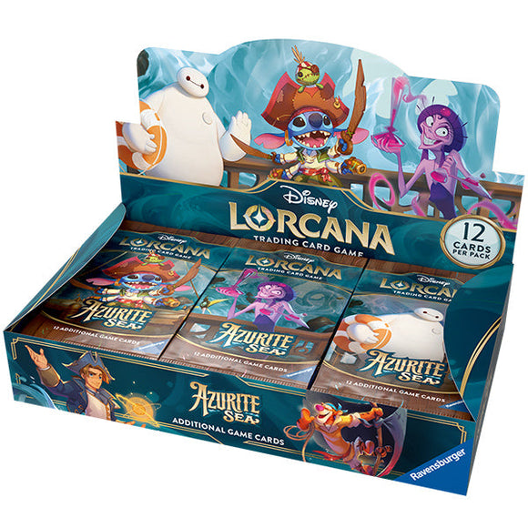 Disney Lorcana: Azurite Sea Booster Display Box