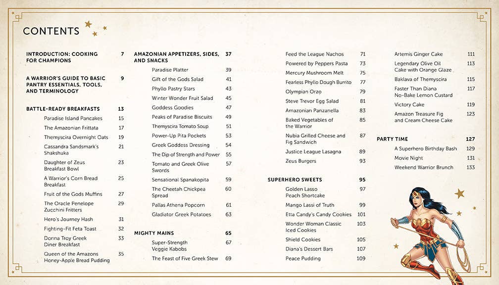 Wonder Woman: The Official Cookbook – Little Shop of Magic