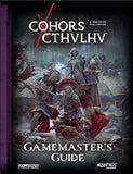 Cover of 'Cohors Cthulhu' Gamemaster's Guide with illustrations of soldiers and text.