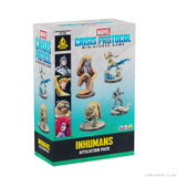 Marvel Crisis Protocol miniatures game box featuring Inhumans affiliation pack on a white background