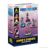 Marvel Crisis Protocol miniatures game packaging with figures and branding