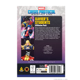 Marvel Crisis Protocol miniatures game packaging for Xavier's Students affiliation pack on a white background