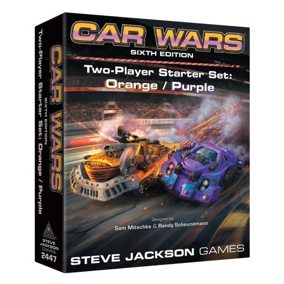 Car Wars: 2 Player Starter Set Orange/Purple