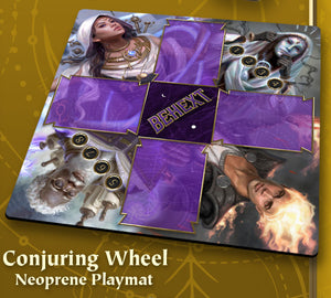 Behext: Kickstarter Exclusive Conjuring Wheel Neoprene Playmat